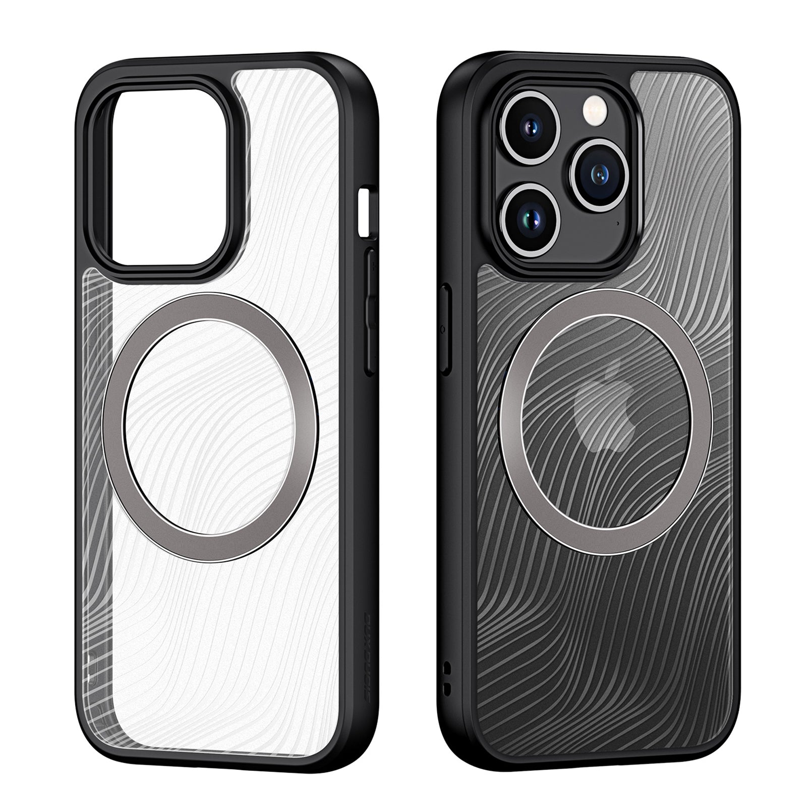 DUX DUCIS Aimo Series Magnetic Case til iPhone 15 Pro Matte TPU PC-telefoncover (REACH-certificering)