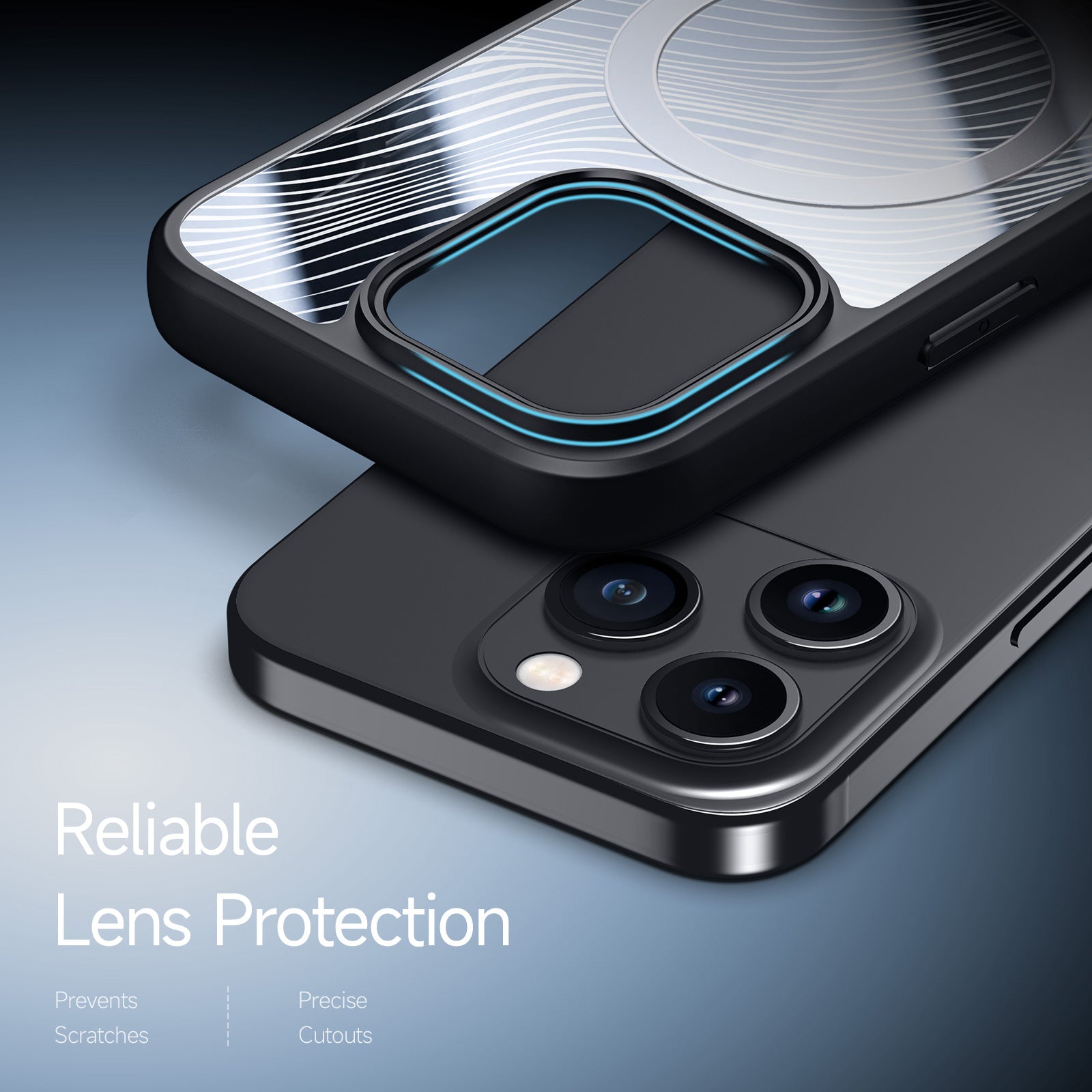 DUX DUCIS Aimo Series Magnetic Case til iPhone 15 Pro Matte TPU PC-telefoncover (REACH-certificering)