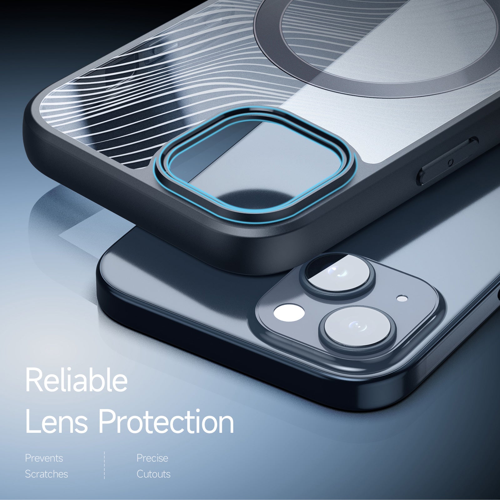 DUX DUCIS Aimo Series for iPhone 15 Plus Magnetic Phone Cover TPU PC Matte Case (REACH Certification)