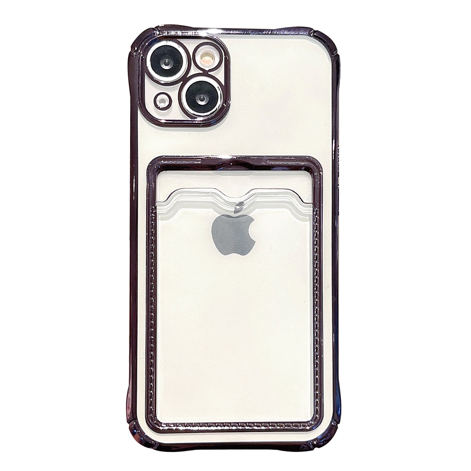 Anti-Drop Phone Case for iPhone 13 6.1 inch Electroplating Soft TPU Cover Protective Phone Shell