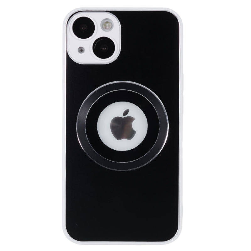 Magnetic Phone Case for iPhone 13 AG Matte Magnetic Aluminum Alloy Ring TPU Cover with Logo View