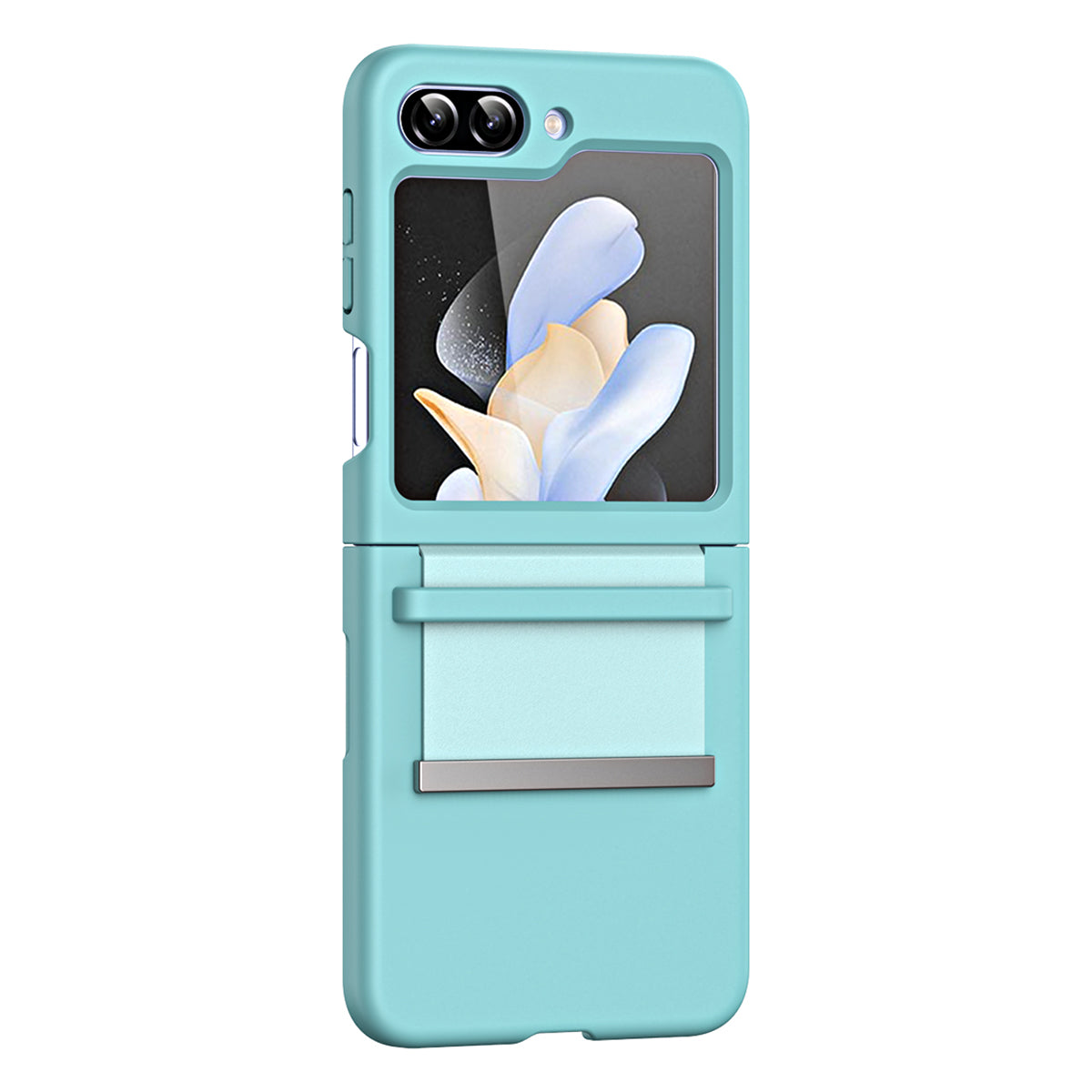 For Samsung Galaxy Z Flip5 5G Hard PC Phone Case Retractable Strap Hinge Protection Phone Cover