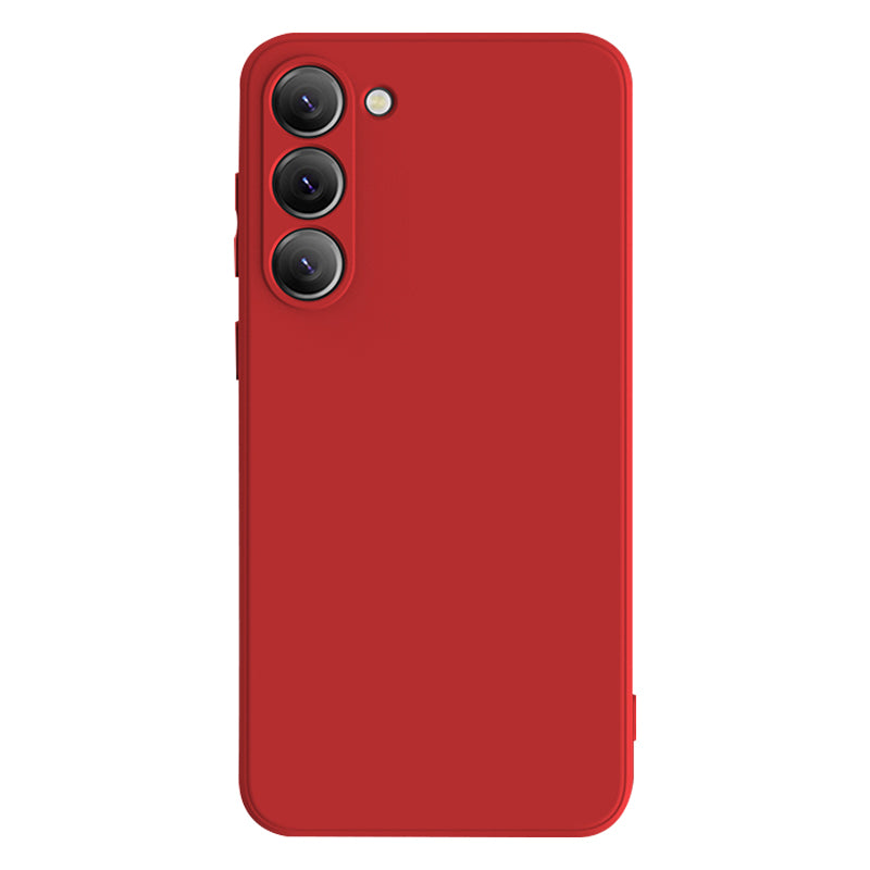 X-LEVEL For Samsung Galaxy S23 Liquid Silicone Texture Phone Cover Soft TPU Protective Case