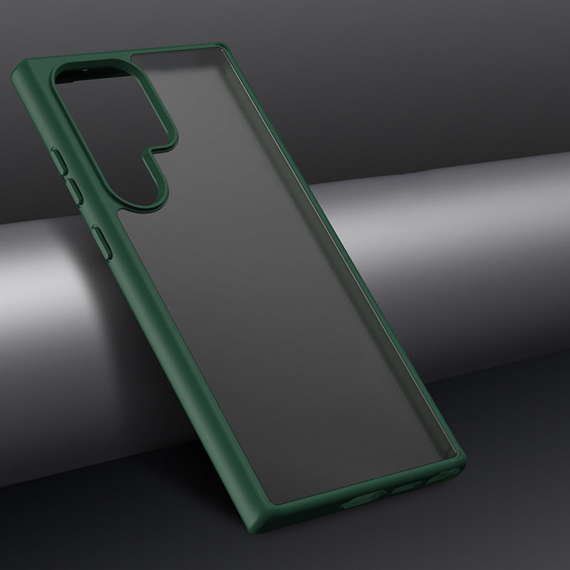 X-LEVEL For Samsung Galaxy S23 Ultra Anti-drop Airbags Matte Case TPU PC Phone Cover