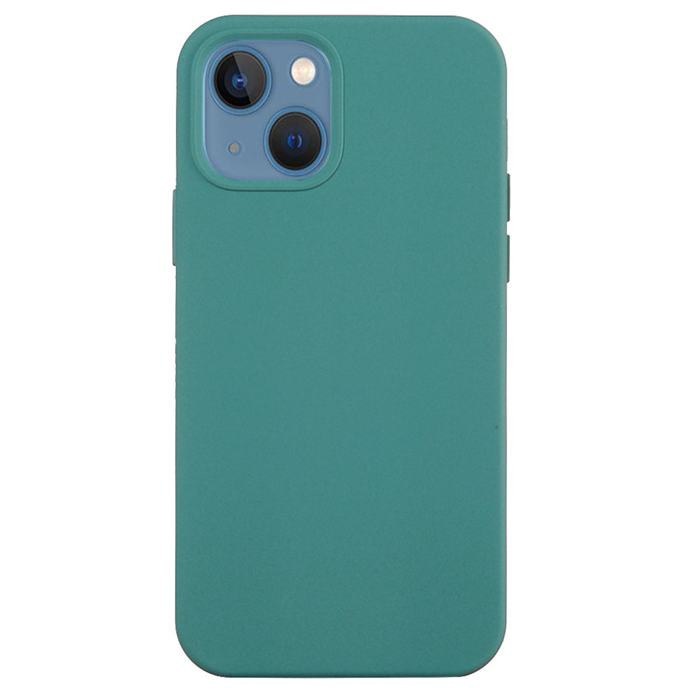 For iPhone 15 Plus Liquid Silicone Anti-drop Phone Case Soft Lining Back Cover