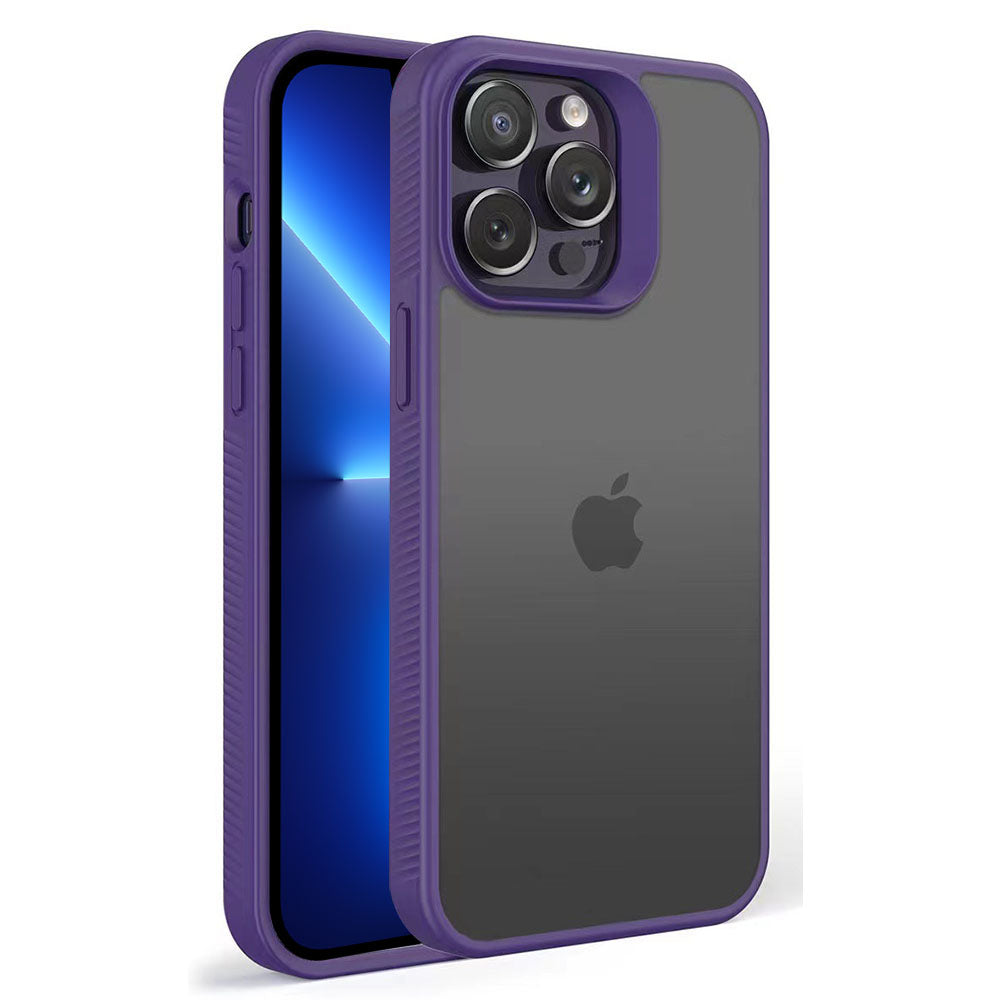 G Style For iPhone 13 Pro Max Skin-touch Matte TPU PC Phone Case Anti-slip Back Cover