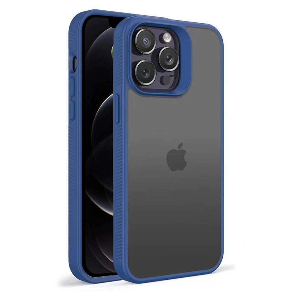 G Style For iPhone 12/12 Pro Skin-touch Matte TPU PC Phone Case Slip Proof Back Cover