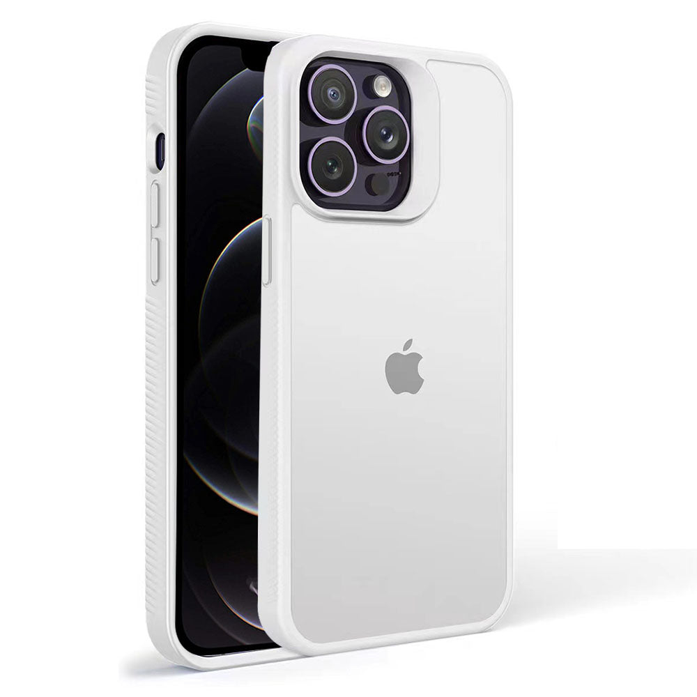 G Style For iPhone 12/12 Pro Skin-touch Matte TPU PC Phone Case Slip Proof Back Cover