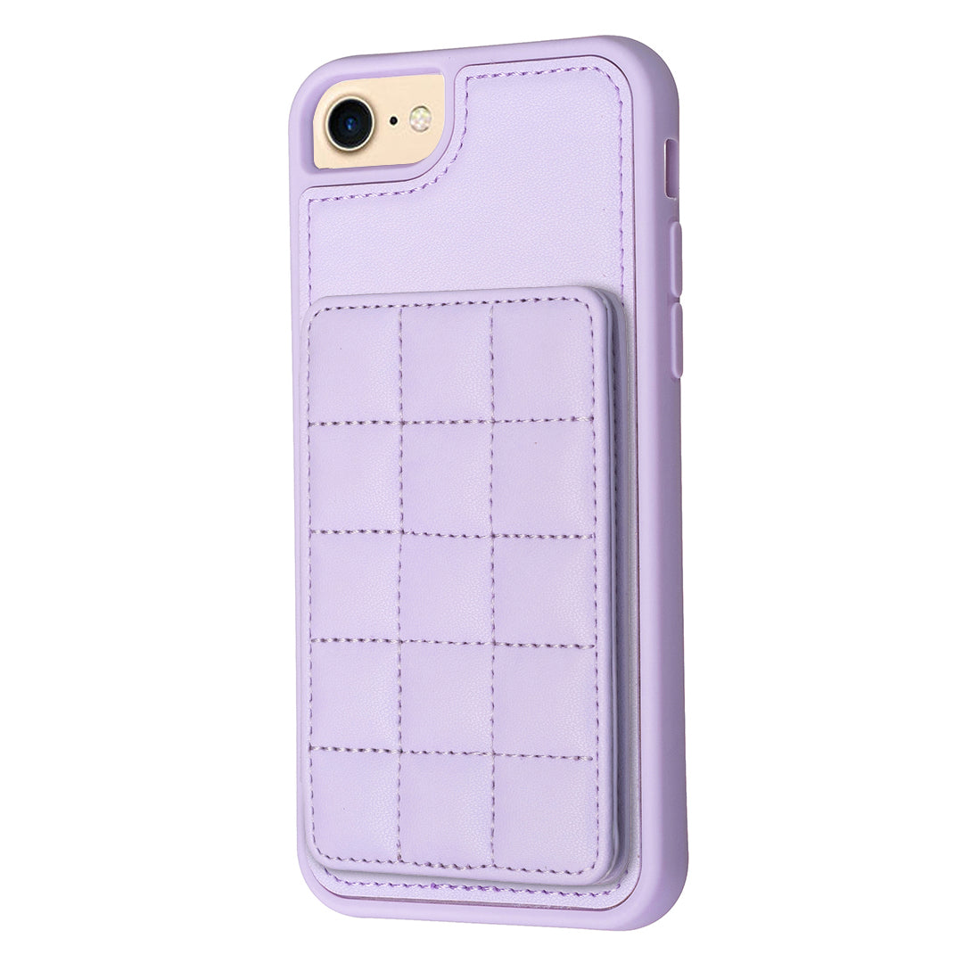 Style-BF24 kortholderetuiet til iPhone 6/6s/7/8/SE (2020)/SE (2022) Kickstand Læder TPU telefoncover