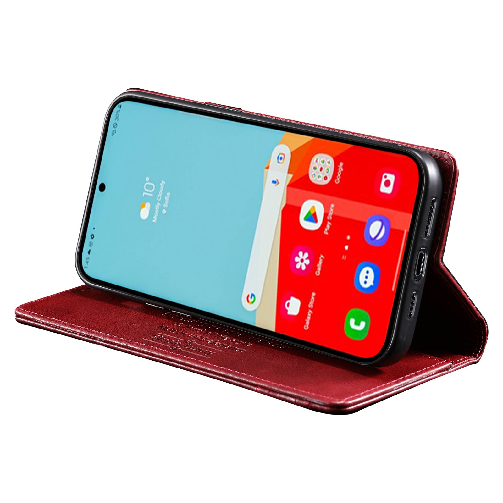 TTUDRCH Style 007 For Samsung Galaxy A14 5G 4G RFID Blocking Stand Cover Wallet Leather Phone Case