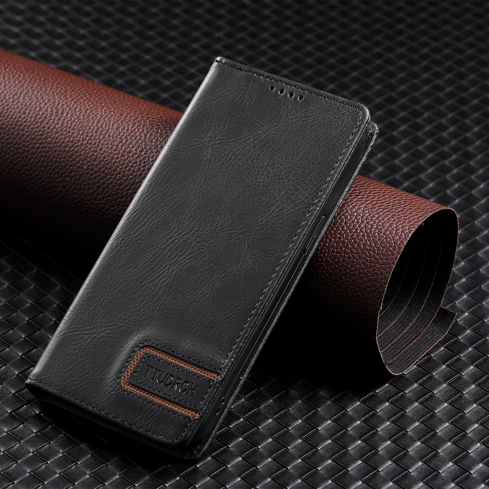 TTUDRCH Style 007 For Samsung Galaxy A52 4G 5G A52s 5G Leather Case RFID Blocking Stand Wallet Phone Cover