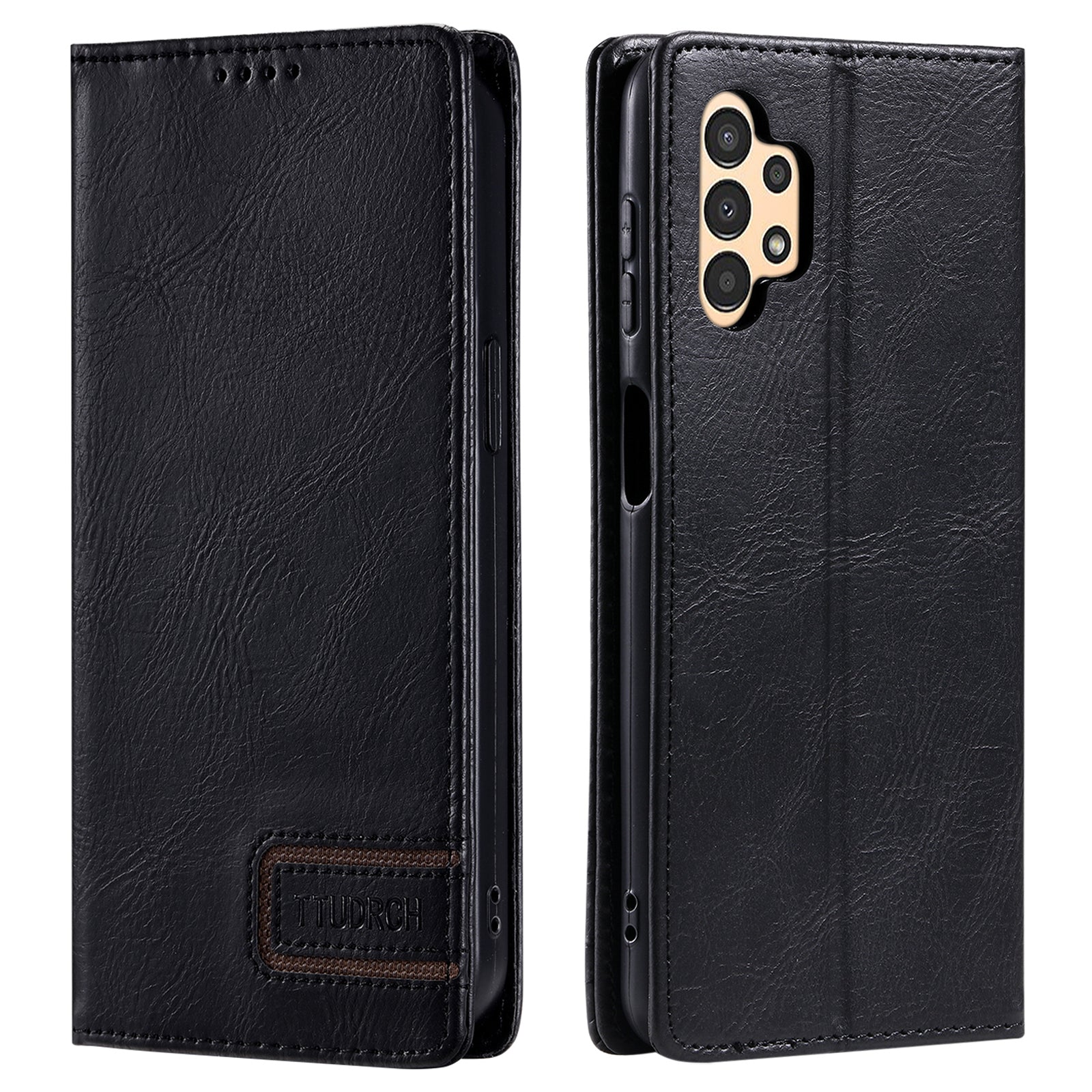 TTUDRCH Style 007 For Samsung Galaxy A32 5G M32 5G Leather Case RFID Blocking Phone Stand Wallet Cover