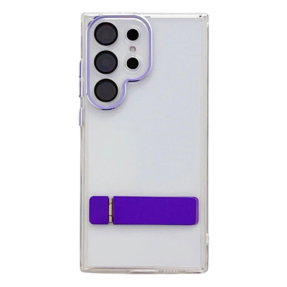 Til Samsung Galaxy S23 Ultra Shockproof Case Anti-Drop Akryl TPU Telefon Shell med Kickstand
