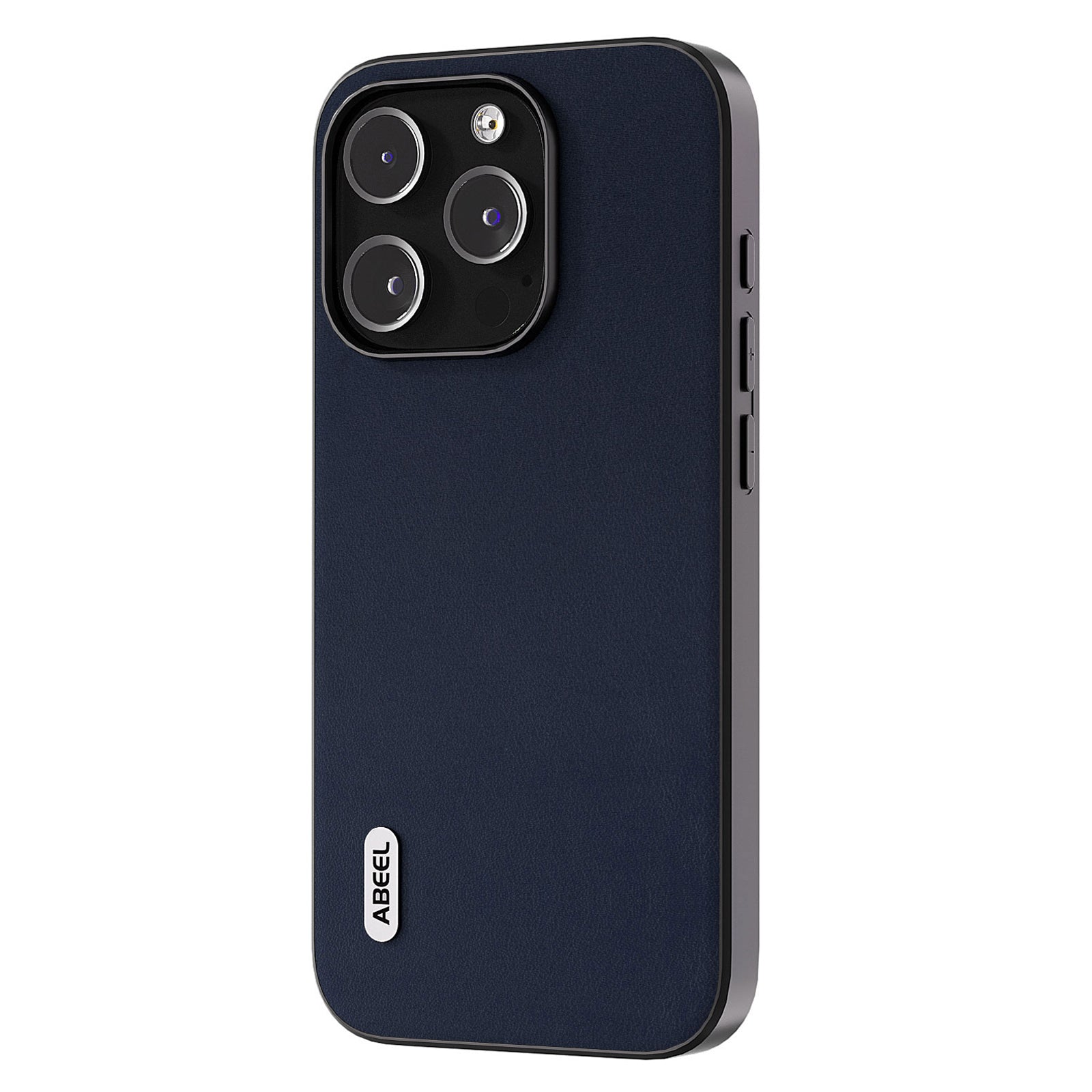 Ochranné pouzdro ABEEL pro iPhone 15 Pro Originální kryt na PC potažený hovězí kůží TPU Nappa Texture