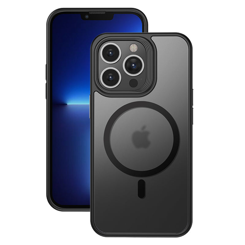 Pro iPhone 13 Pro Max magnetické pouzdro na telefon kompatibilní se zadním krytem MagSafe Translucent Matte PC TPU