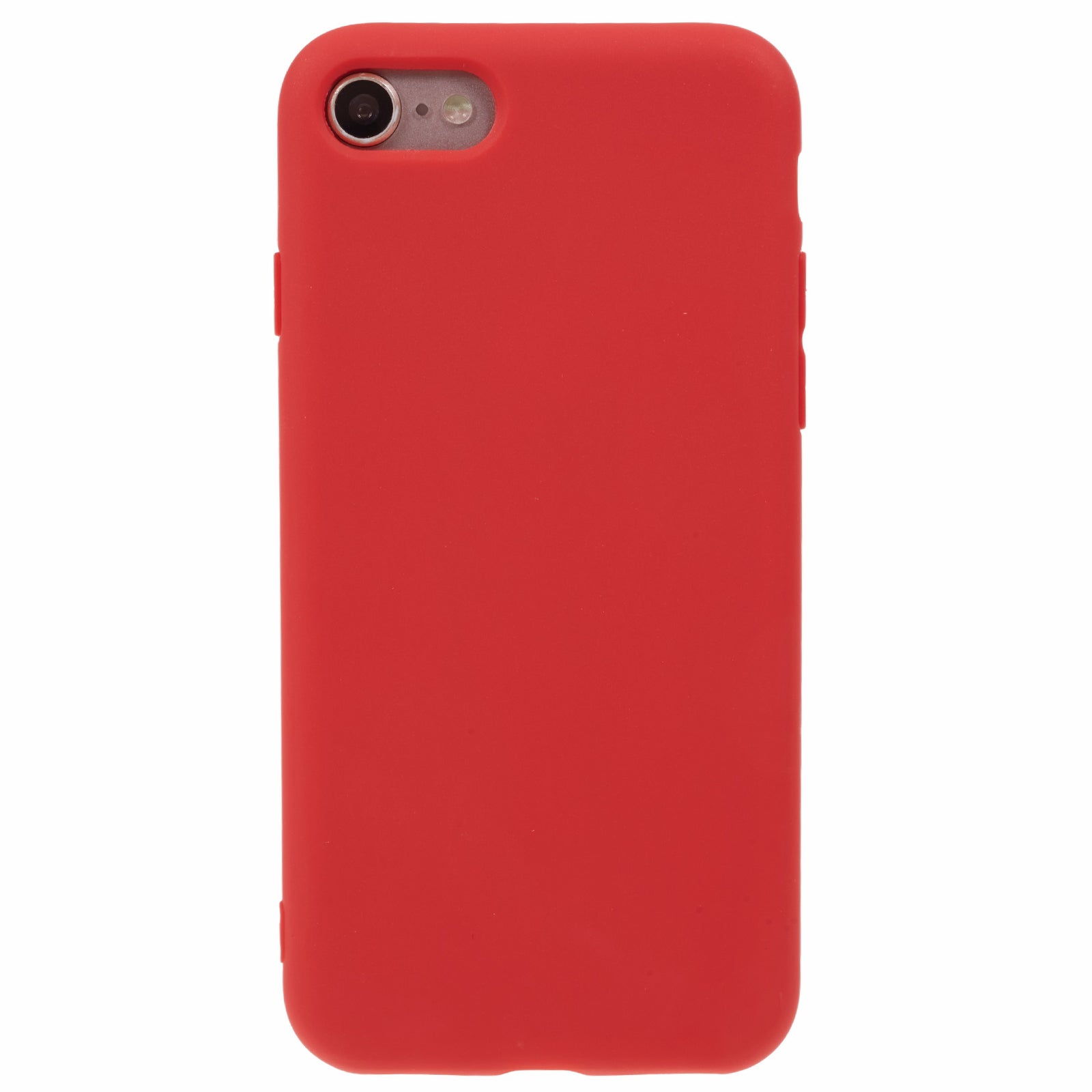 For iPhone 7/8/SE (2020)/SE (2022) Candy Color Matte Phone Case Anti-scratch TPU Cover