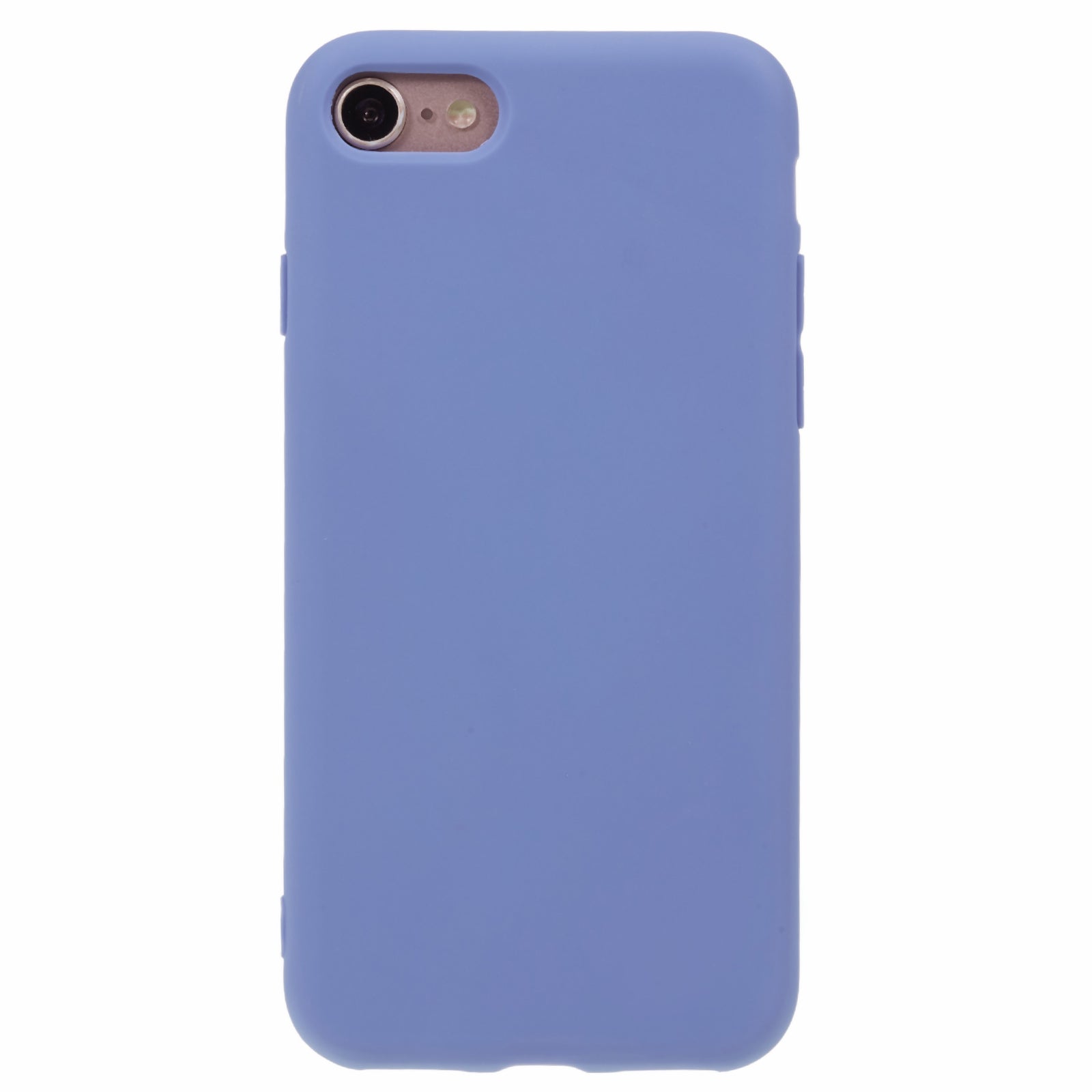 For iPhone 7/8/SE (2020)/SE (2022) Candy Color Matte Phone Case Anti-scratch TPU Cover