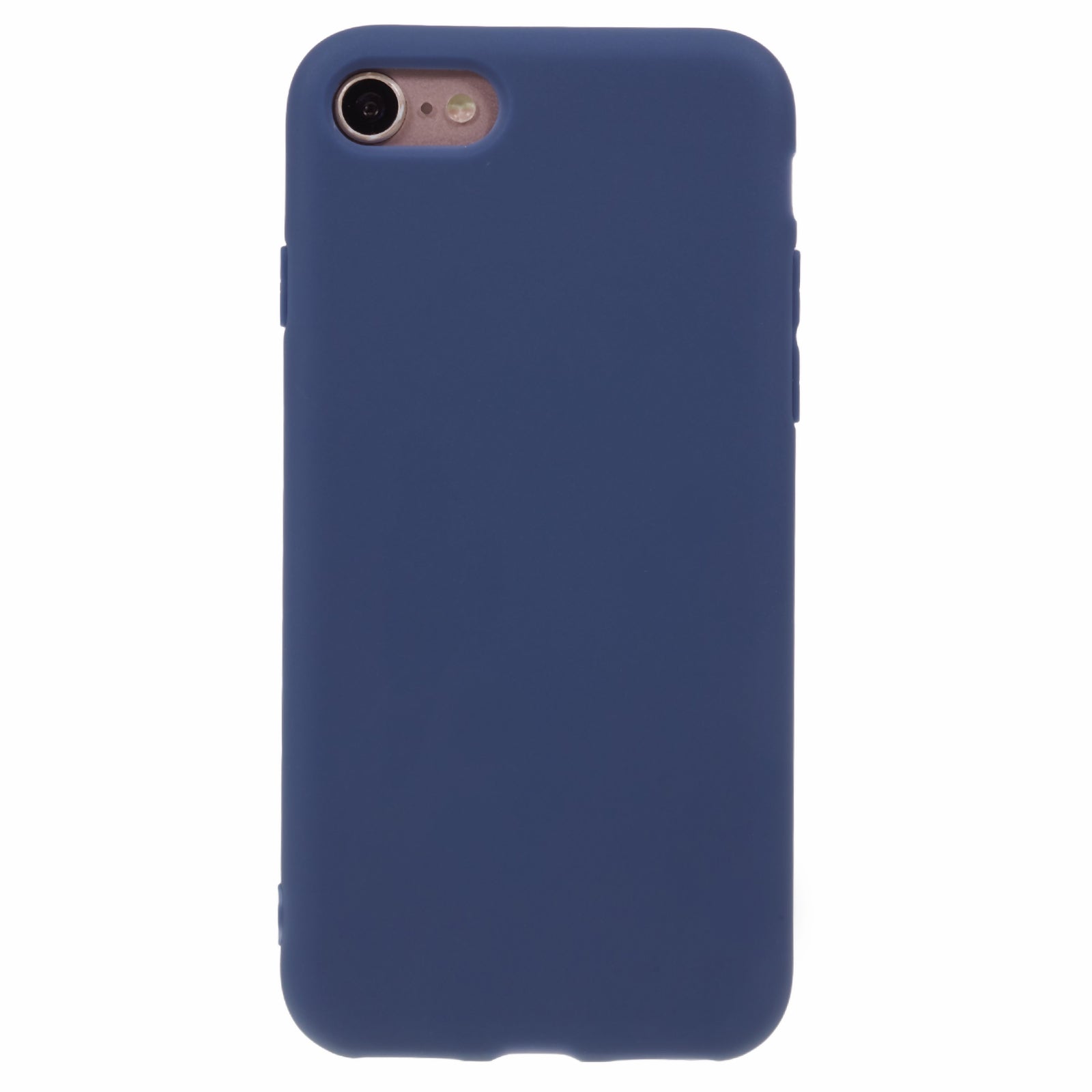 For iPhone 7/8/SE (2020)/SE (2022) Candy Color Matte Phone Case Anti-scratch TPU Cover