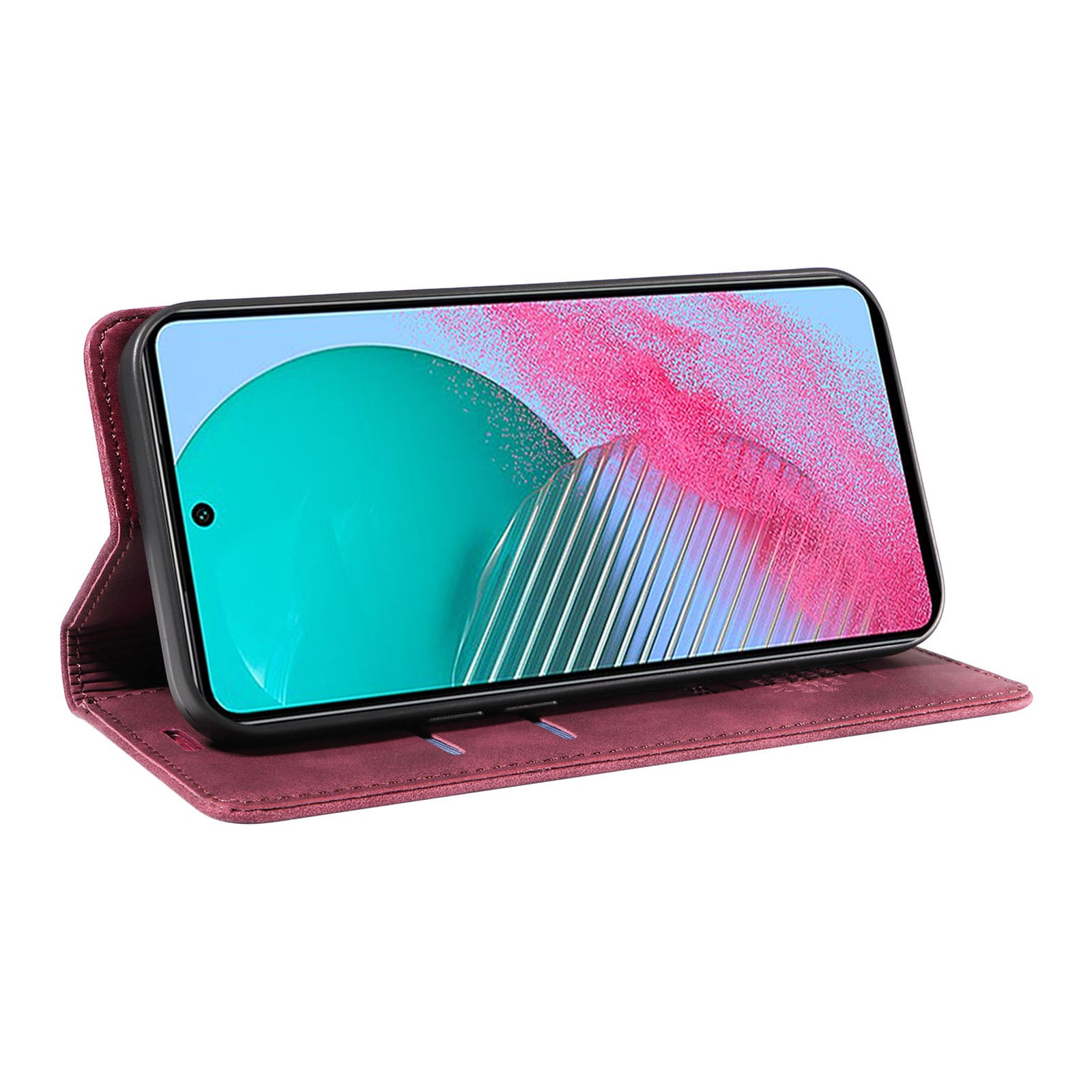 BETOPNICE 003 For Samsung Galaxy M54 5G F54 5G Shockproof PU Leather Cell Phone Case Wallet RFID Blocking Phone Stand Cover