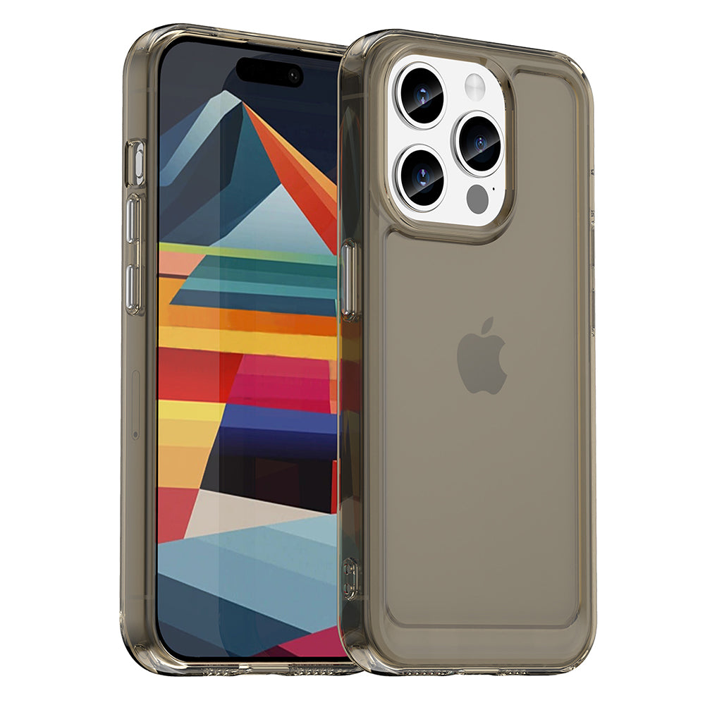 Candy Series mobiltelefon cover til iPhone 15 Pro Max Anti-ridse TPU blødt telefoncover