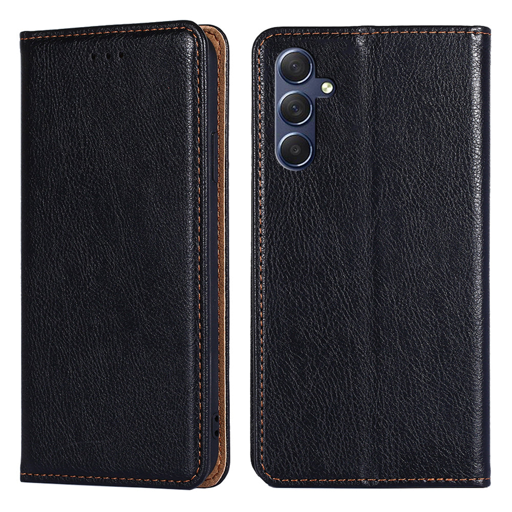 For Samsung Galaxy M54 F54 5G Magnetic Closing Phone Case PU Leather Stand Wallet Cover