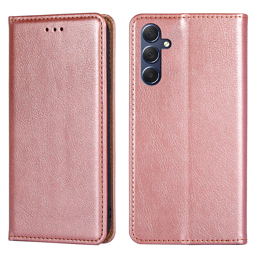 For Samsung Galaxy M54 F54 5G Magnetic Closing Phone Case PU Leather Stand Wallet Cover