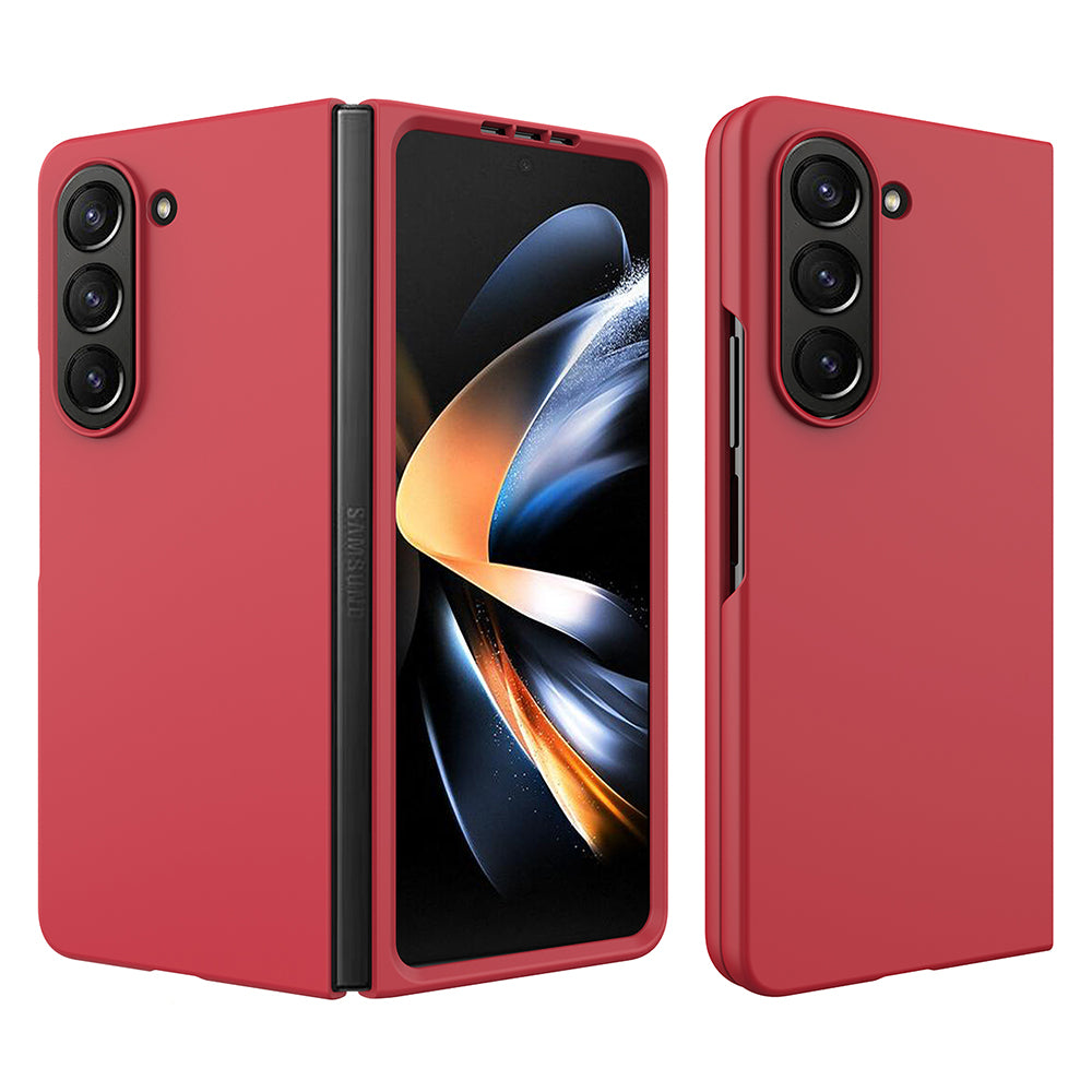 For Samsung Galaxy Z Fold5 5G Slim PC Phone Case Rubberized Anti-Scratch Shockproof Cover
