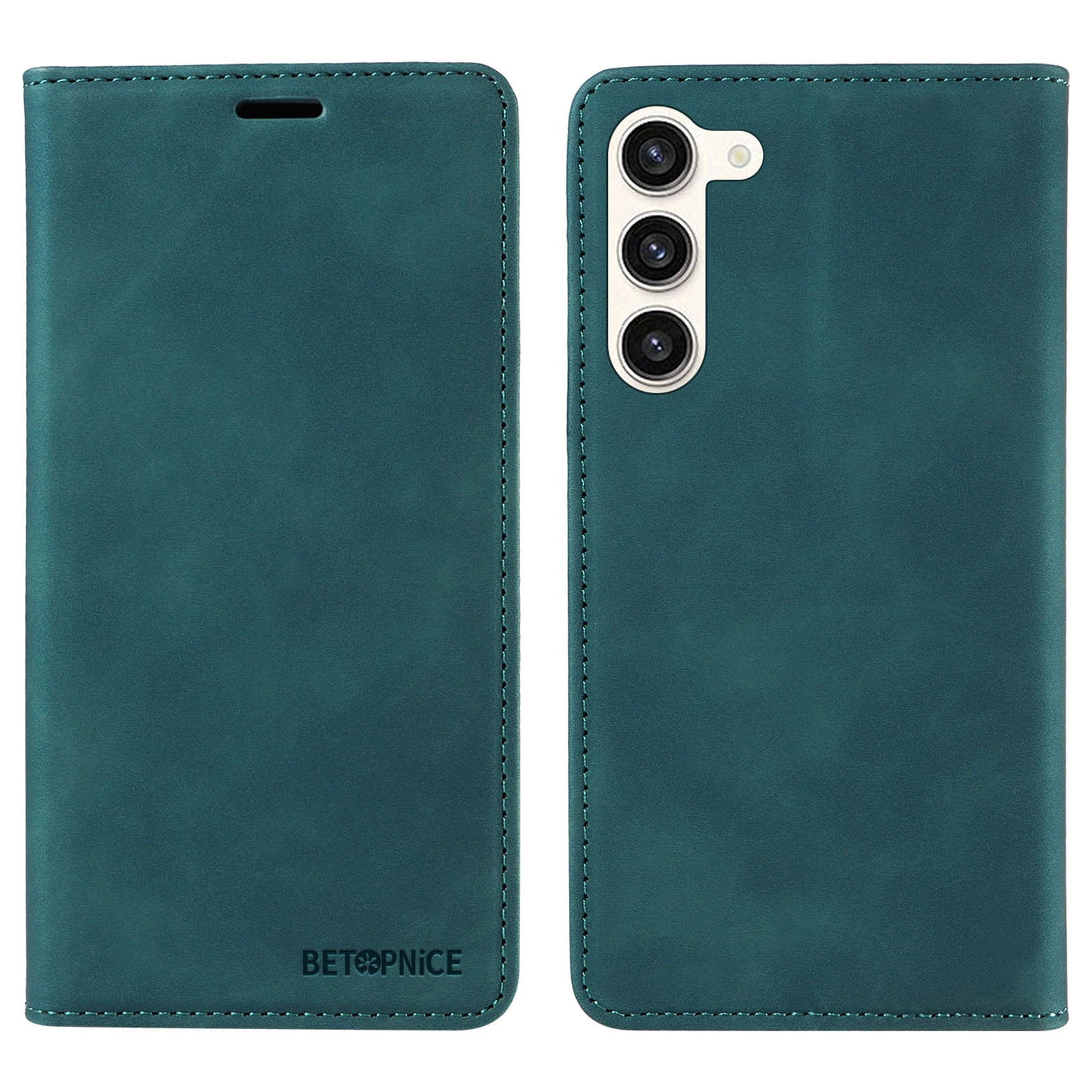 BETOPNICE 003 For Samsung Galaxy S23 RFID Blocking Phone Wallet Leather Stand Anti-drop Case