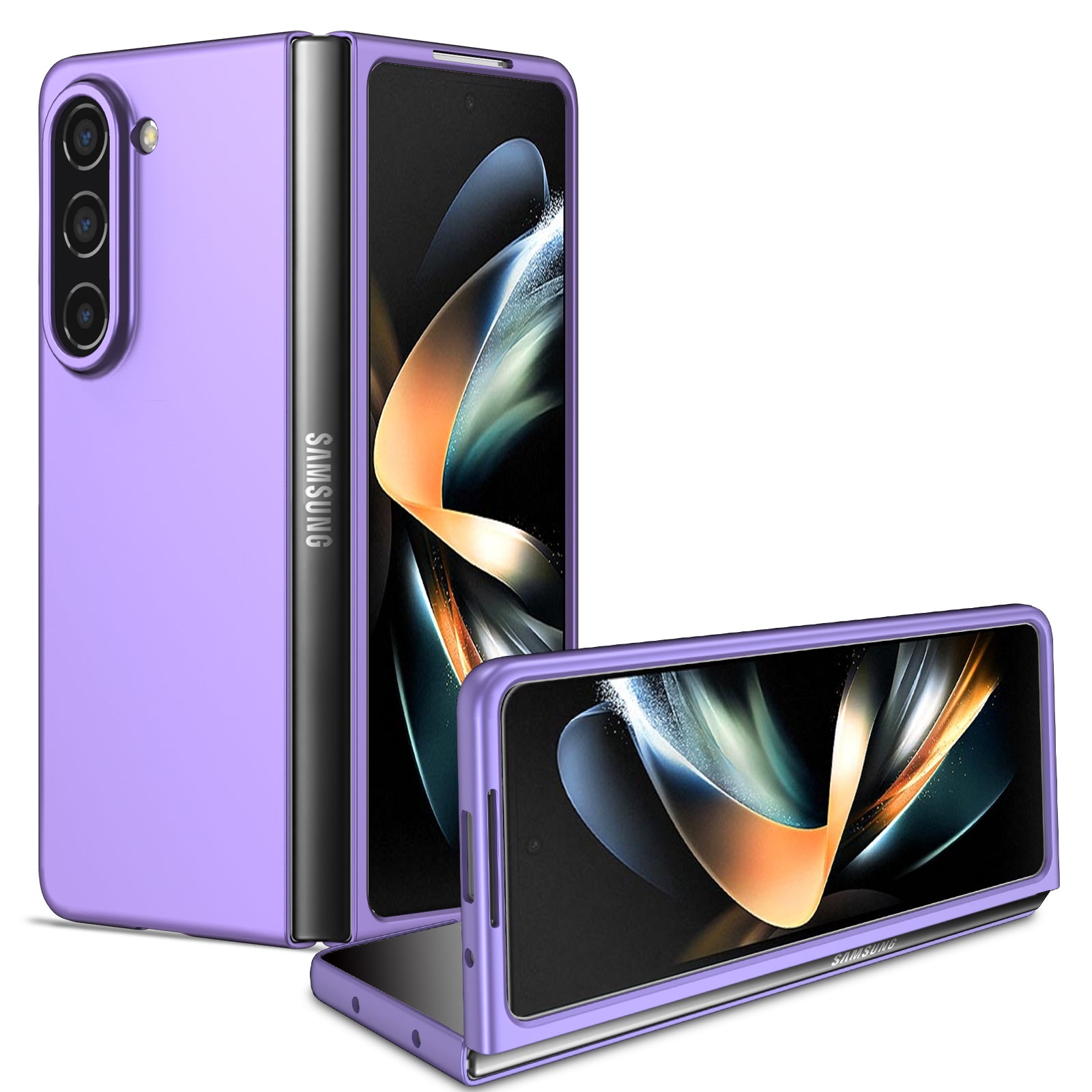 For Samsung Galaxy Z Fold5 5G Hard PC Anti-drop Cover Folding Phone Protective Case