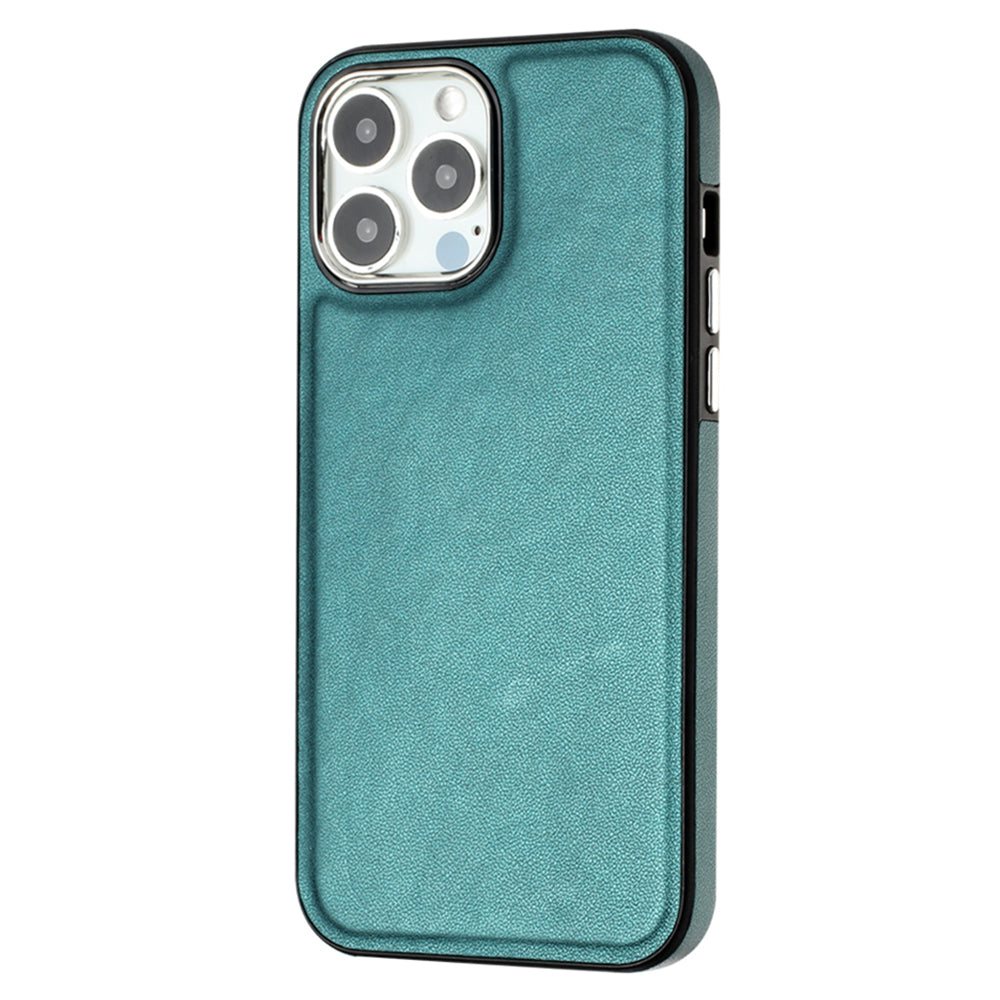YB Lædercoating Series-6 til iPhone 15 Pro Anti-drop Cover PU Læder Coating TPU Mobiltelefon taske