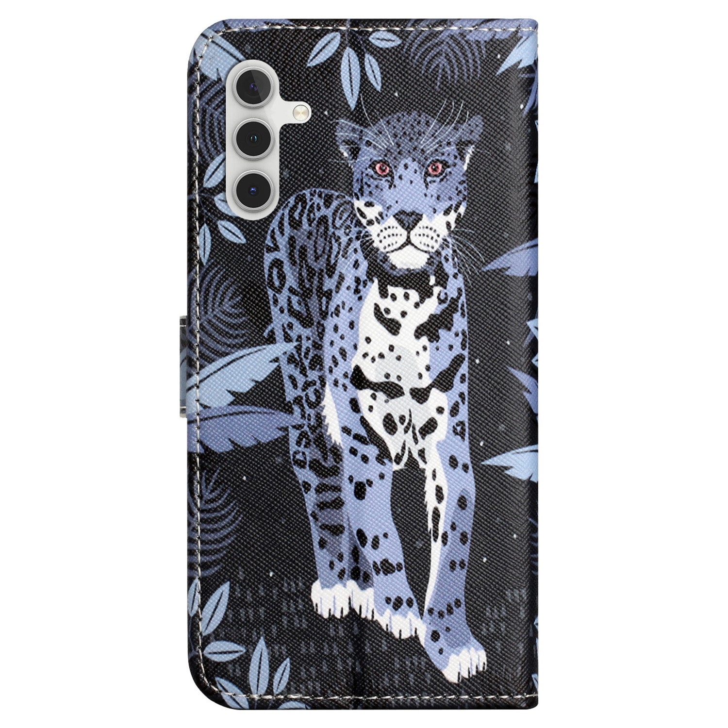 For Samsung Galaxy S23 FE 3D Pattern Printing Stand Cover PU Leather Wallet Phone Case