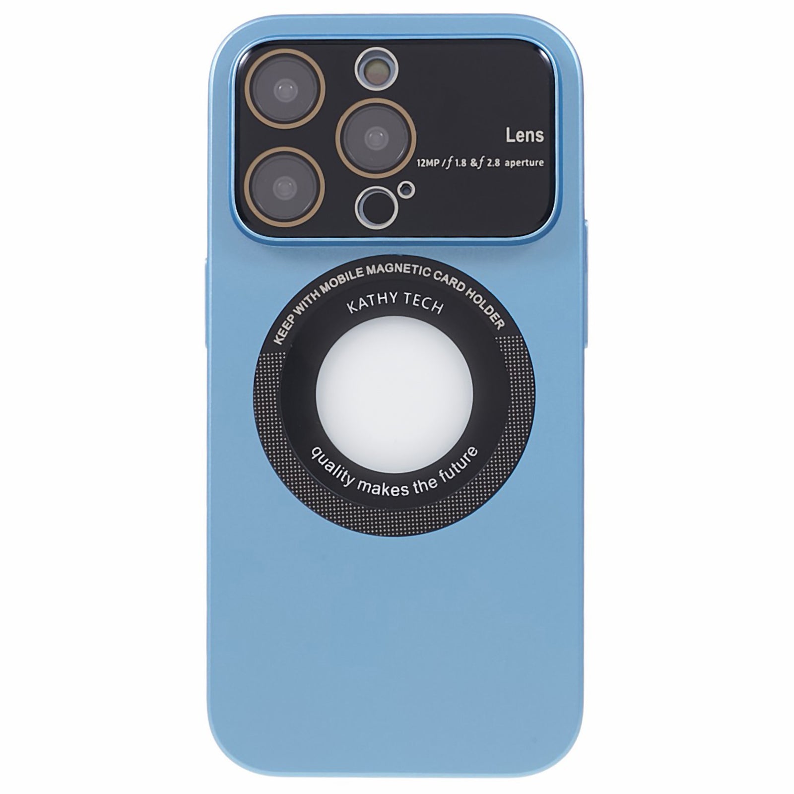 VOERO For iPhone 12 Pro Max Shockproof Case Anti-Drop Hard PC Phone Cover Compatible with MagSafe