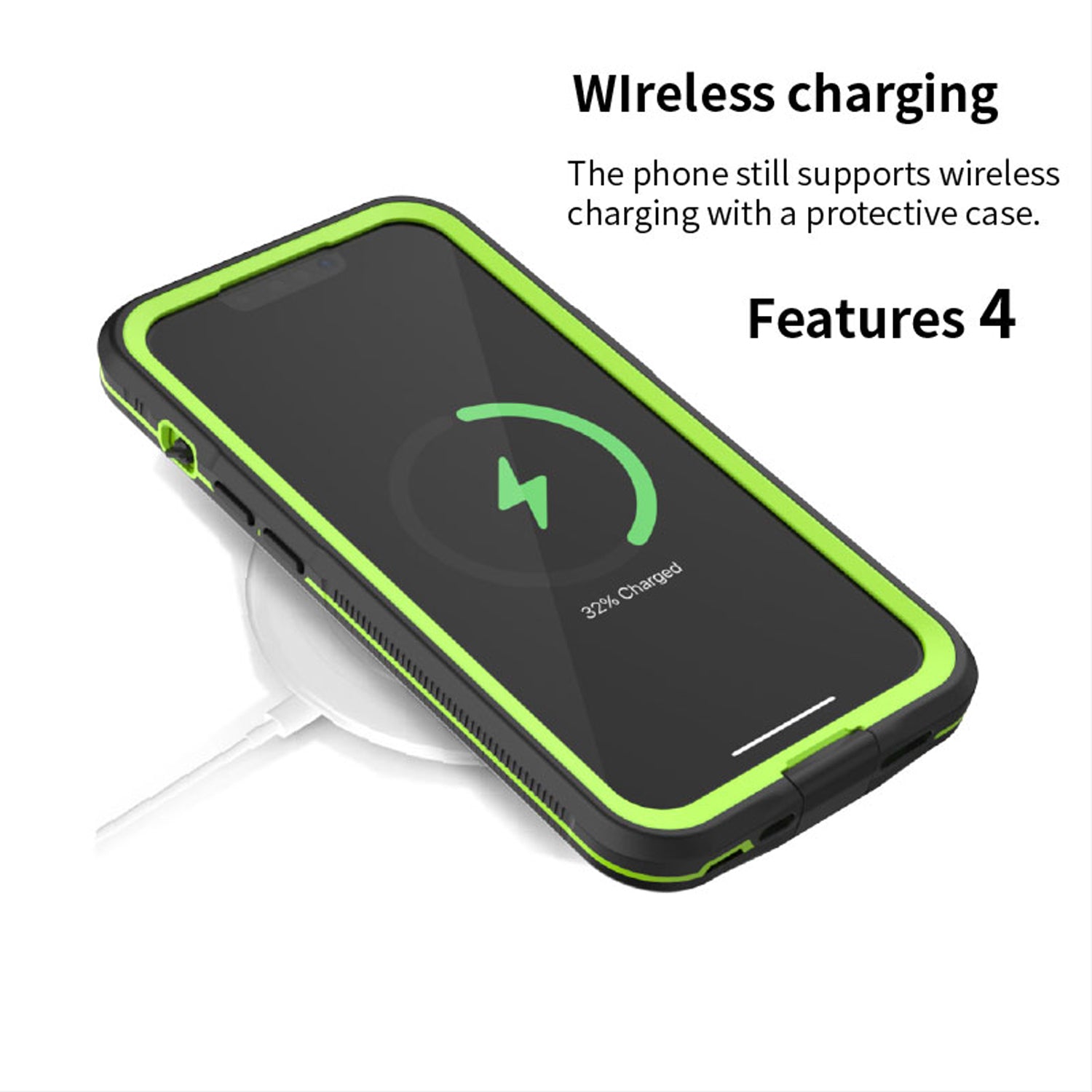Underwater Diving Case for iPhone 12 mini 5.4 inch TPU PC PET IP68 Waterproof Snorkeling Phone Cover