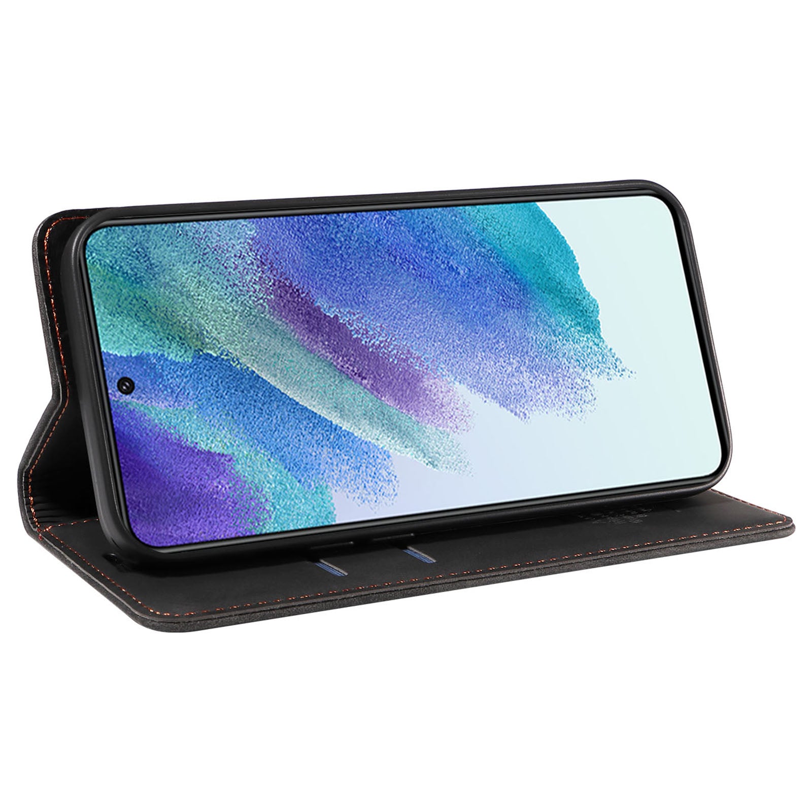 BETOPNICE 003 For Samsung Galaxy S21 4G S21 5G RFID Blocking Wallet Stand Cover PU Leather Phone Case