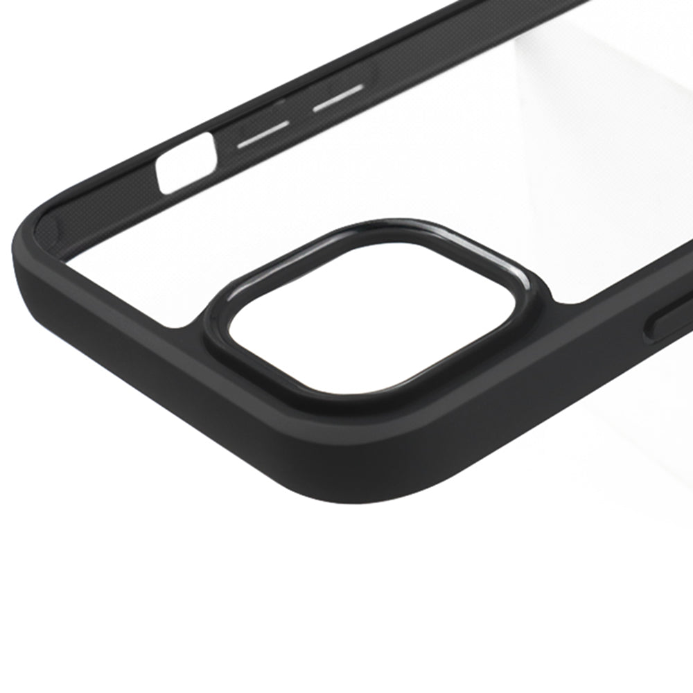Transparent Phone Cover for iPhone 15 Anti-scratch PC TPU Mobile Phone Case