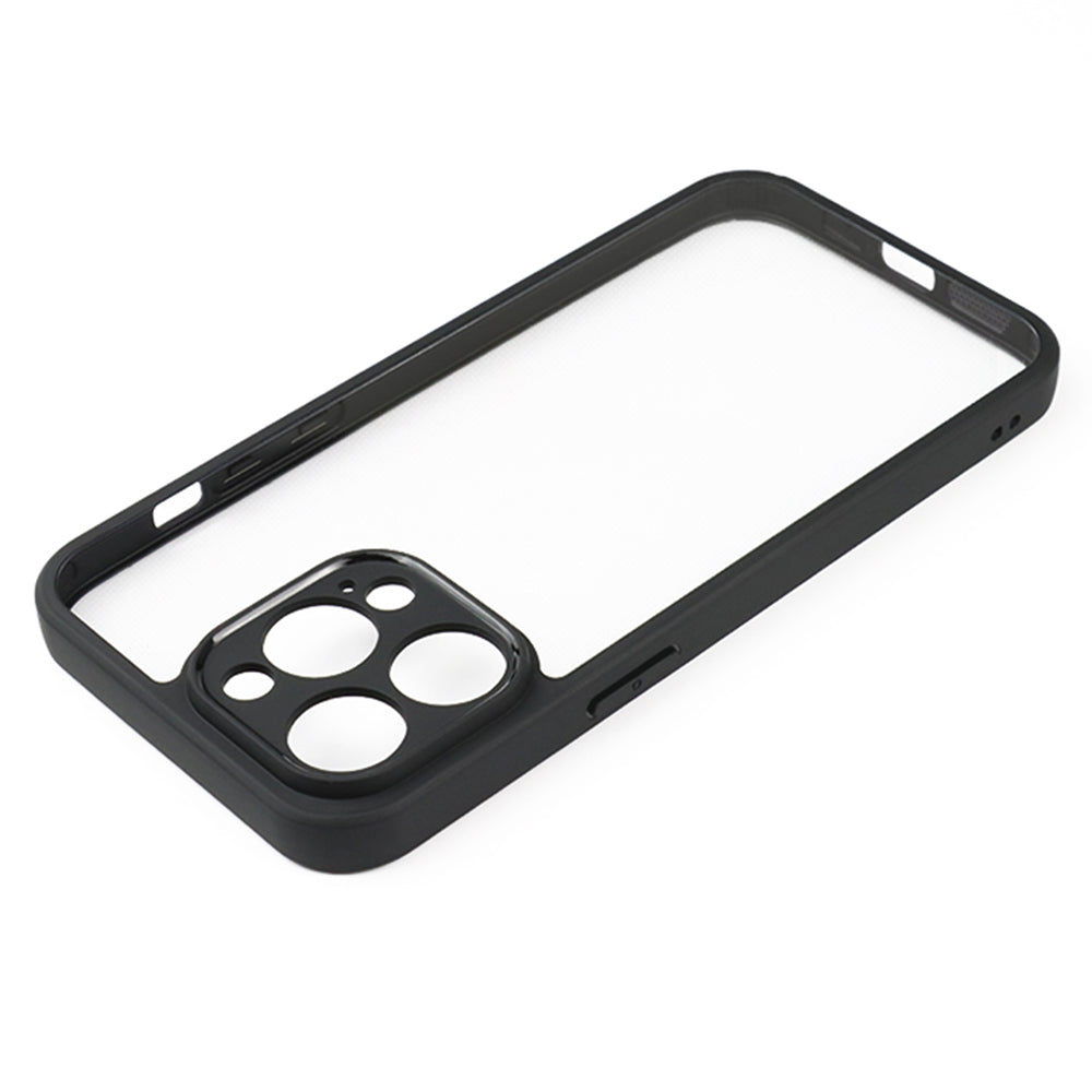 Til iPhone 14 Pro PC TPU gennemsigtigt telefoncover Anti-ridse telefoncover