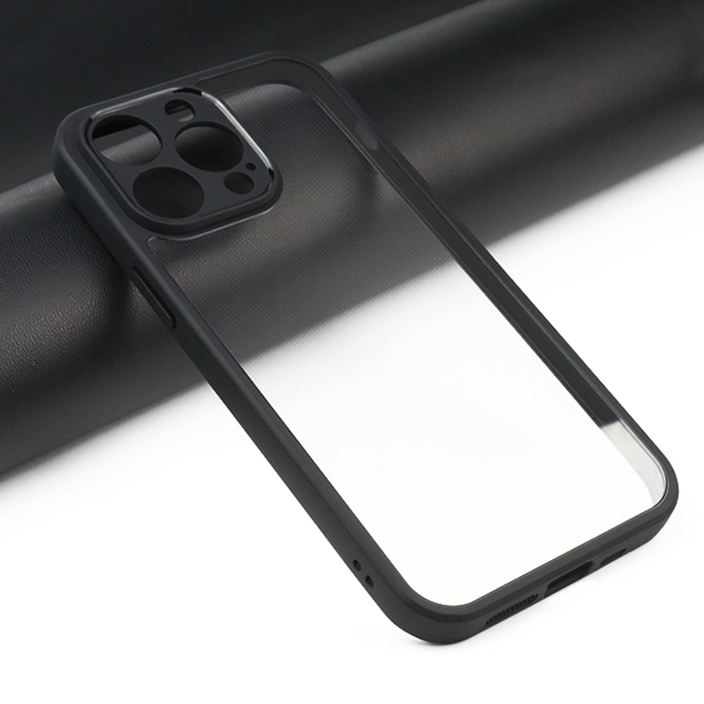 Til iPhone 14 Pro PC TPU gennemsigtigt telefoncover Anti-ridse telefoncover