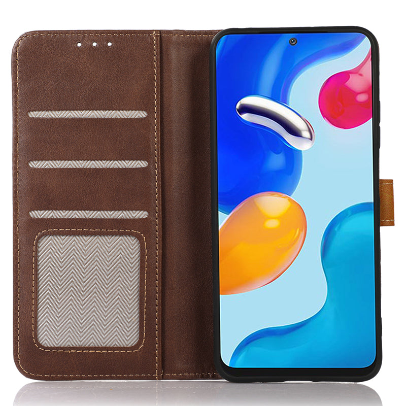 Calf Texture Phone Case for Samsung Galaxy S23 FE Flip Phone Shell Stand Wallet PU Leather Cover