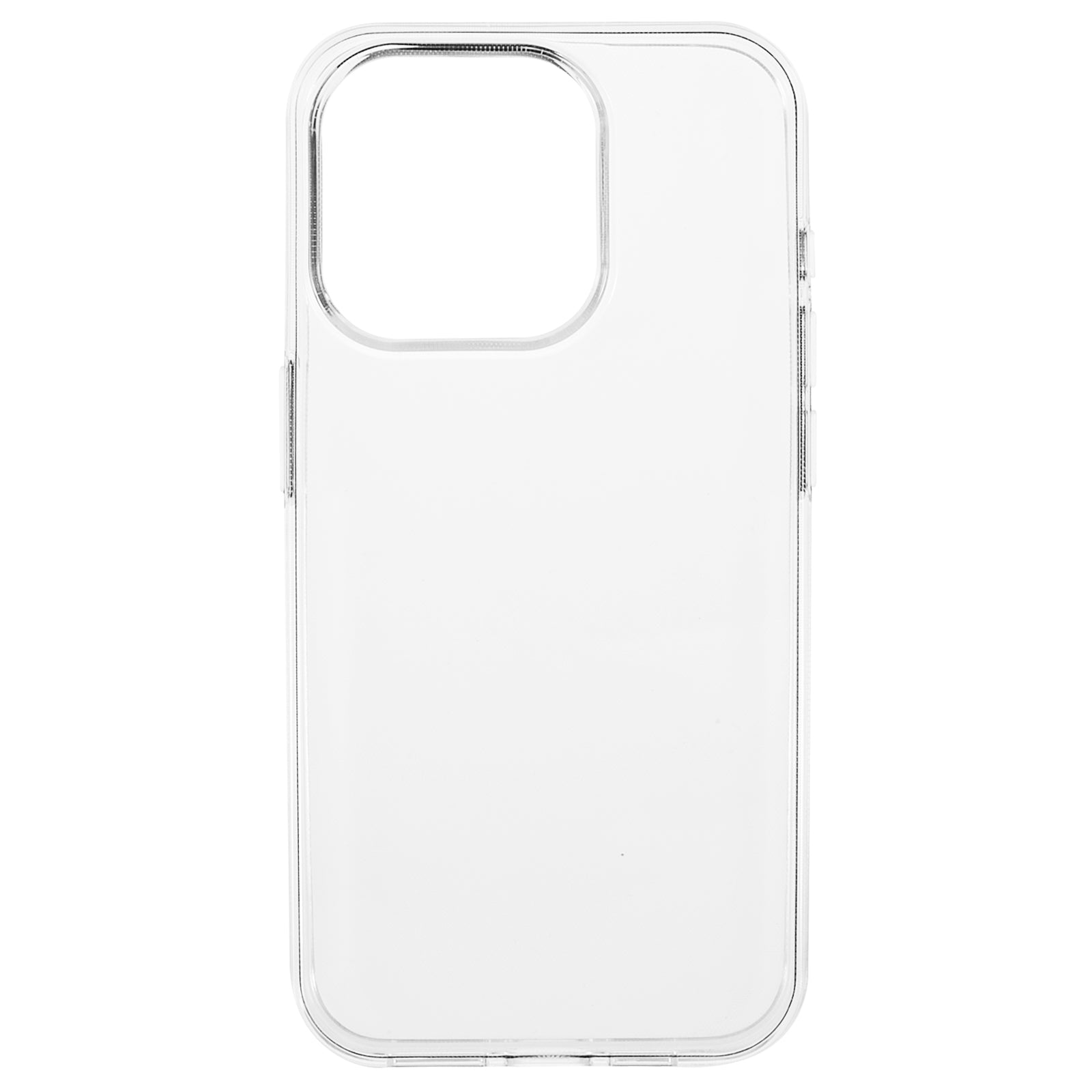 FULEXIN Flexible TPU Phone Cover for iPhone 15 Pro Anti-scratch Crystal Clear Phone Case