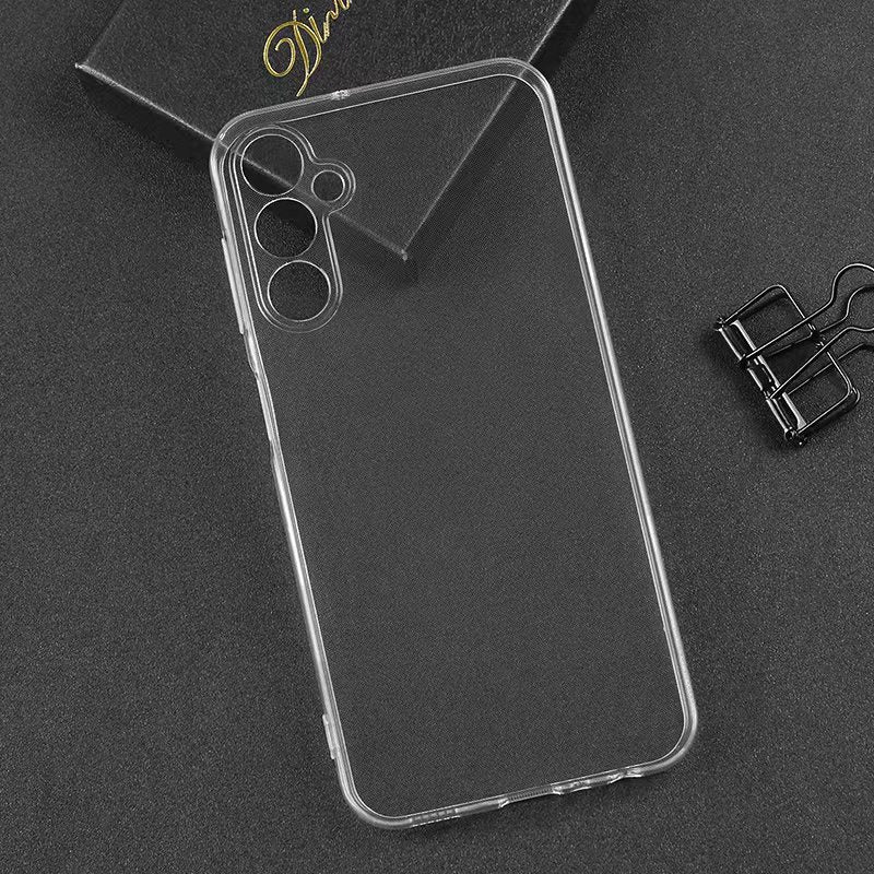 Clear Phone Case for Samsung Galaxy A25 5G TPU Ultra-Thin Precise Cutouts Back Cover