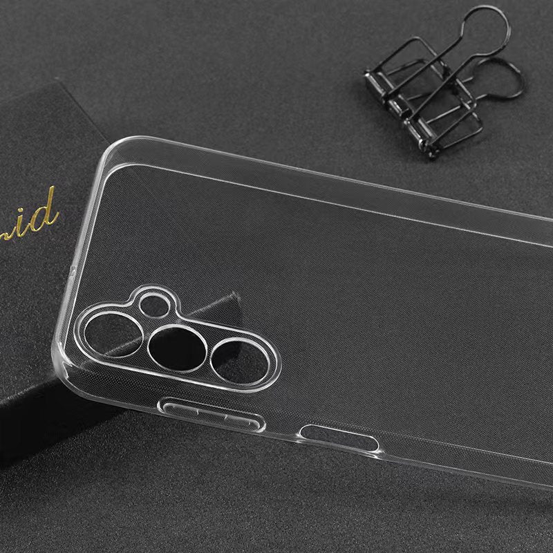 Clear Phone Case for Samsung Galaxy A25 5G TPU Ultra-Thin Precise Cutouts Back Cover