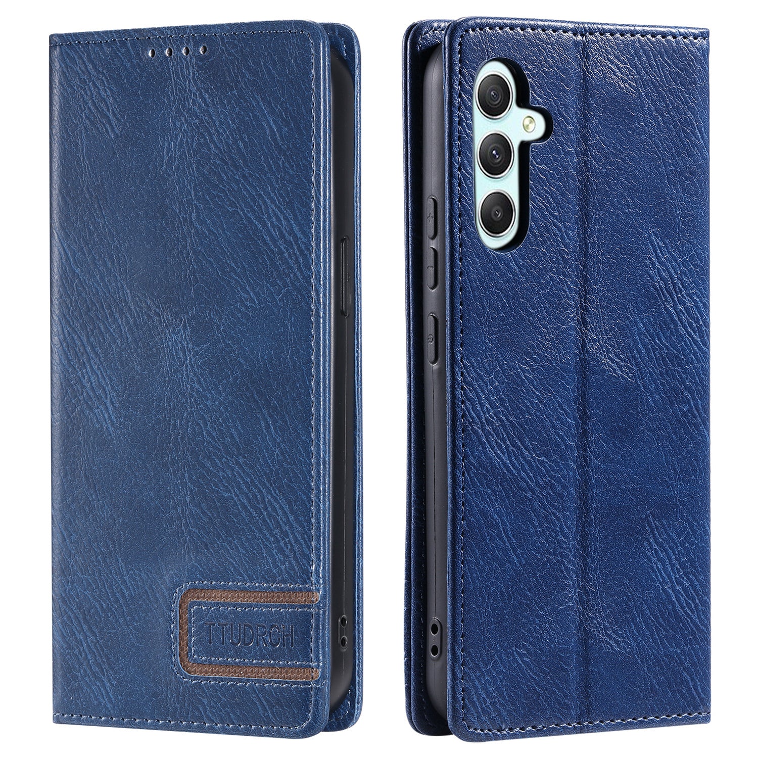 TTUDRCH Style 007 For Samsung Galaxy S23 FE Stand Phone Case RFID Blocking Wallet PU Leather Cover