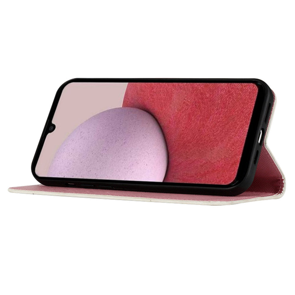 YB Pattern Printing Leather Series-2 For Samsung Galaxy A25 5G A24 4G Wallet Phone Case 3D Pattern Printed Leather Cover
