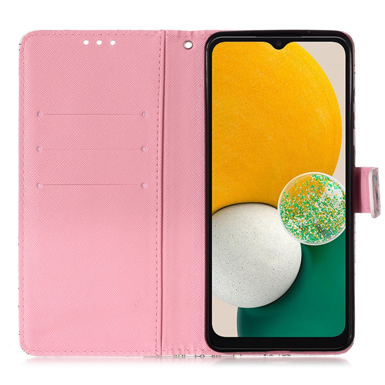 YB Pattern Printing Leather Series-2 For Samsung Galaxy A25 5G A24 4G Wallet Phone Case 3D Pattern Printed Leather Cover