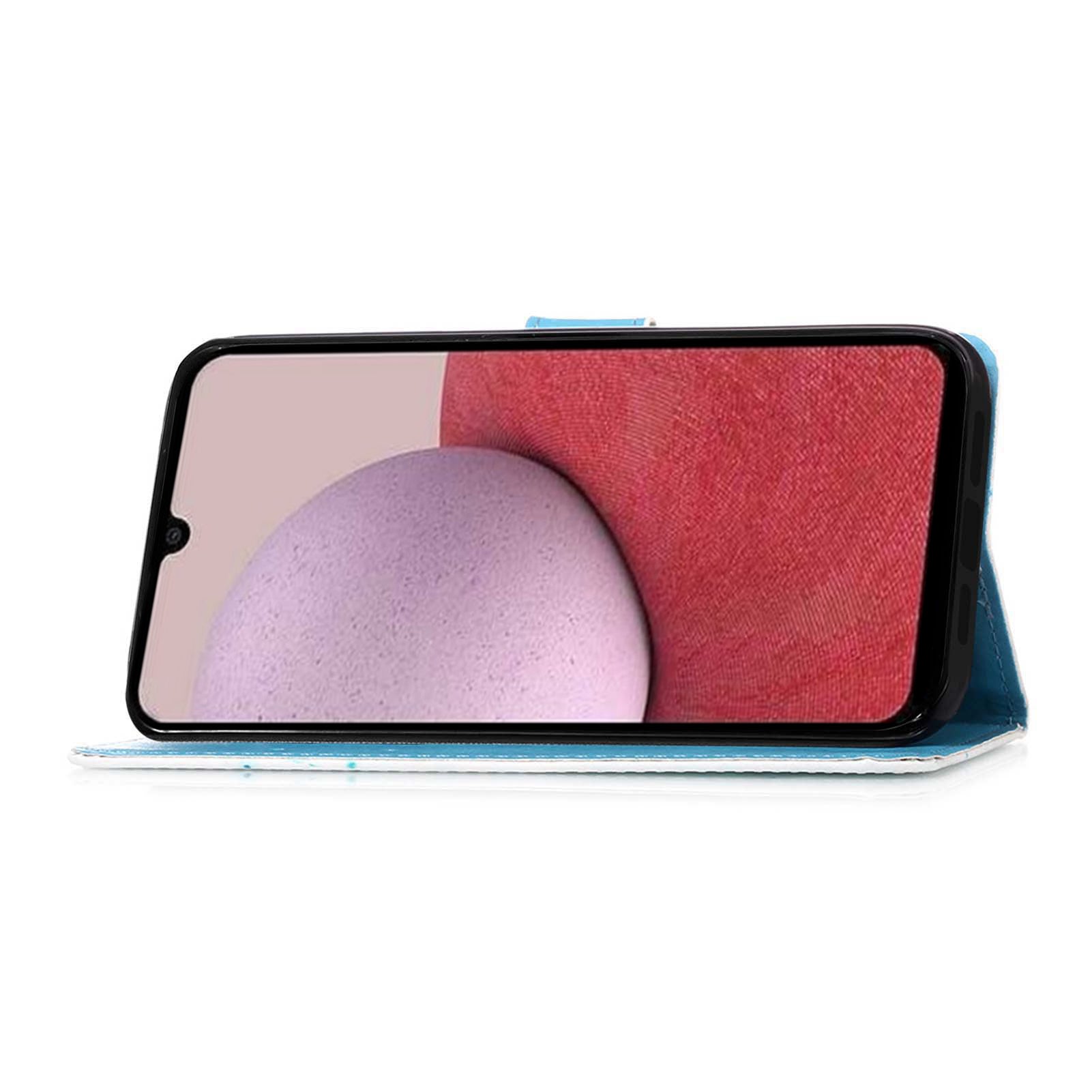 YB Pattern Printing Leather Series-4 for Samsung Galaxy A25 5G A24 4G Flip Phone Case Leather Wallet Stand Cover