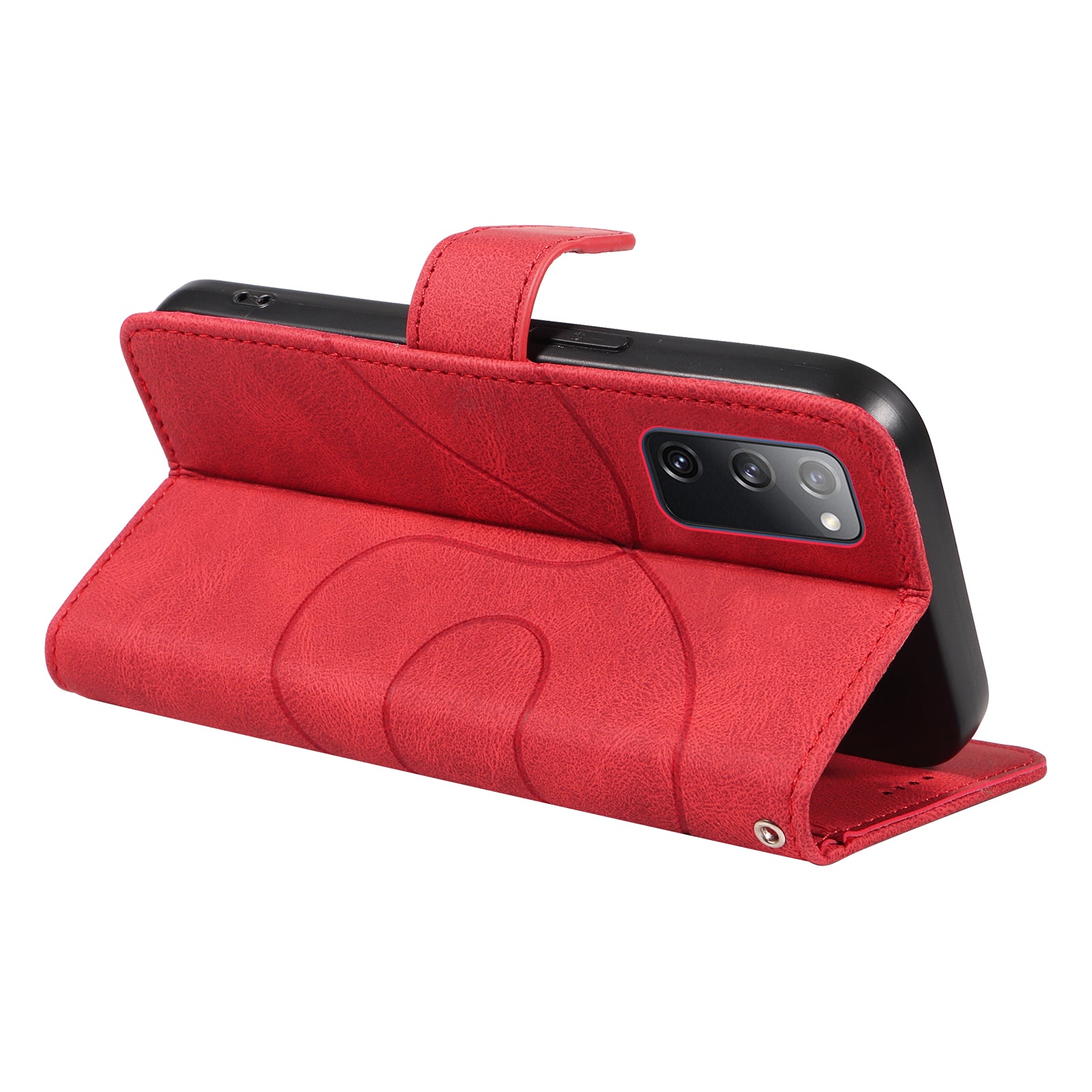 For Samsung Galaxy S20 FE 5G S20 FE S20 FE 2022 S20 Lite Wallet Leather Phone Cover Imprinted Stand Case
