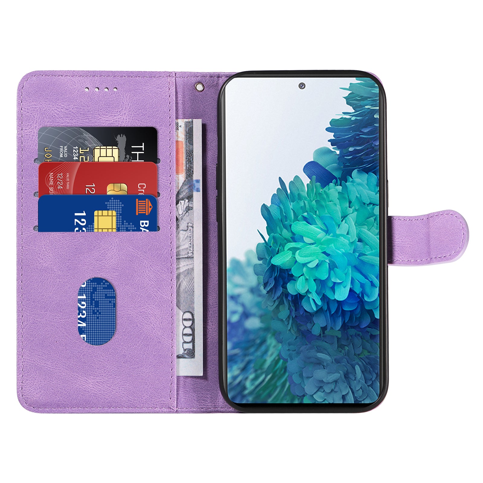 For Samsung Galaxy S20 FE 5G S20 FE S20 FE 2022 S20 Lite Wallet Leather Phone Cover Imprinted Stand Case