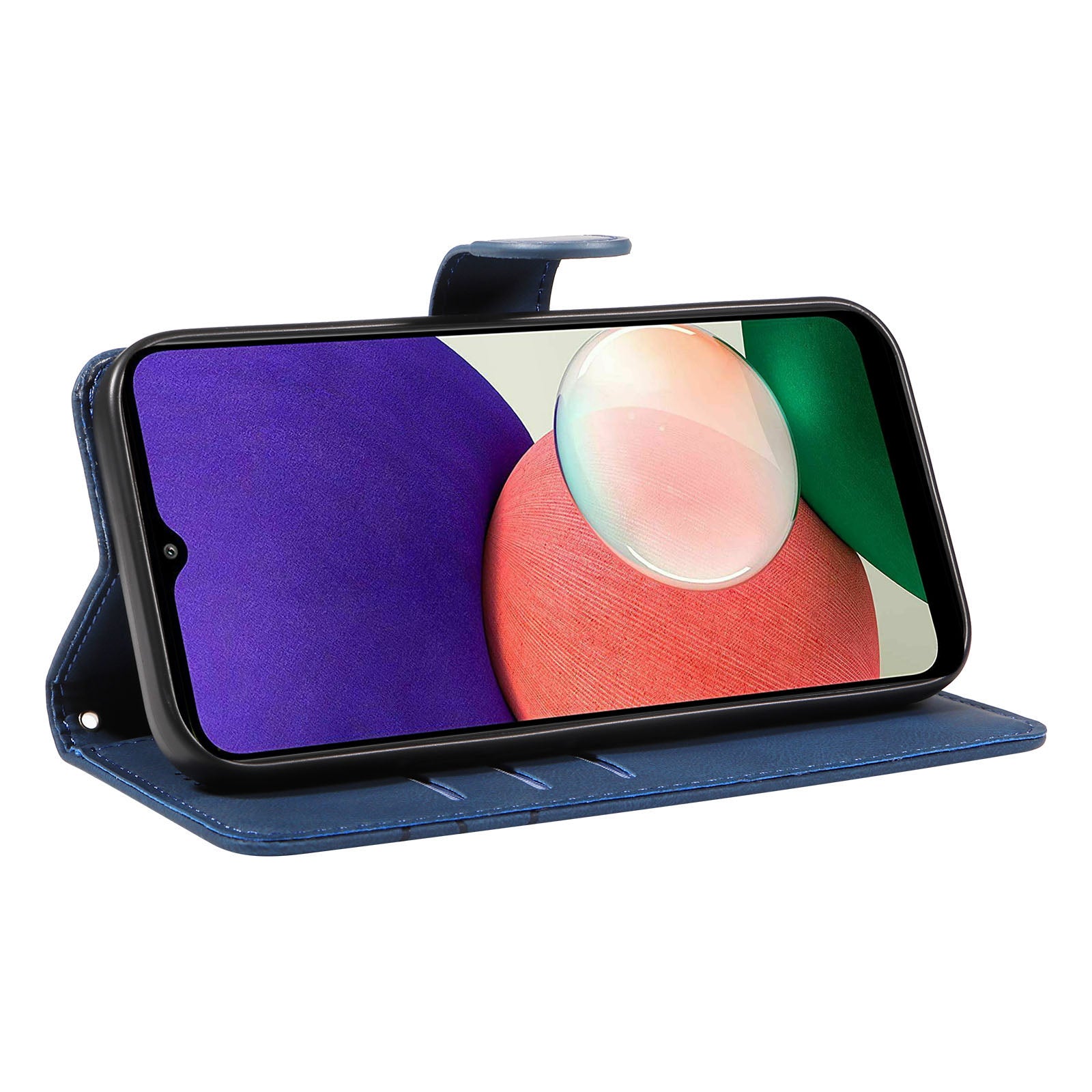 For Samsung Galaxy A52 4G A52s 5G A52 5G Dustproof Imprinted Design Phone Cover PU Leather Stand Wallet Case