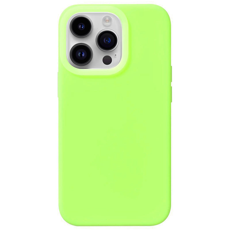 For iPhone 12 Pro Max 6.7 inch Jelly Liquid Silicone PC Cell Phone Case Shockproof Cover