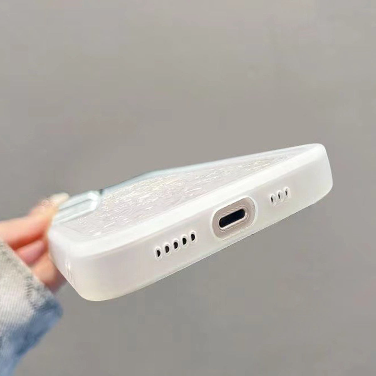 For iPhone 12 Pro TPU Tempered Glass Phone Case 3D Heart Shape Lens Protector Phone Cover